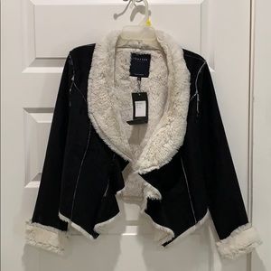 Gorgeous furry suede jacket!